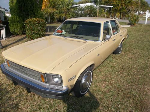 1977 chevrolet nova base sedan 4-door 4.1l