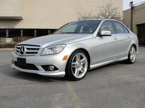 Beautiful 2010 mercedes-benz c300 4-matic sport, loaded, warranty, navigation