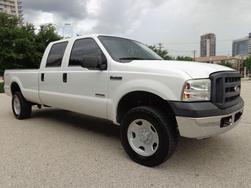 Awesome 2007 ford f-350 crew cab 4wd xl lifted runs great clean title no reserve