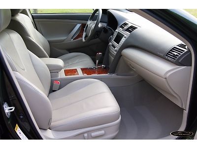 7-Days*NO RESERVE* '11 TOYOTA CAMRY XLE NAV LTHR MOON ROOF JBL 1-OWNER OFF LEASE, image 6