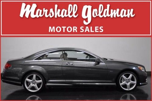 2011 mercedes cl550 4matic designio graphite 9,700 miles msrp $130,890 p2 pkg