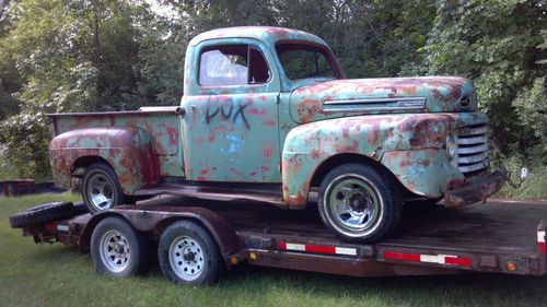 1949 ford f1 complete pickup rat rod  parts truck