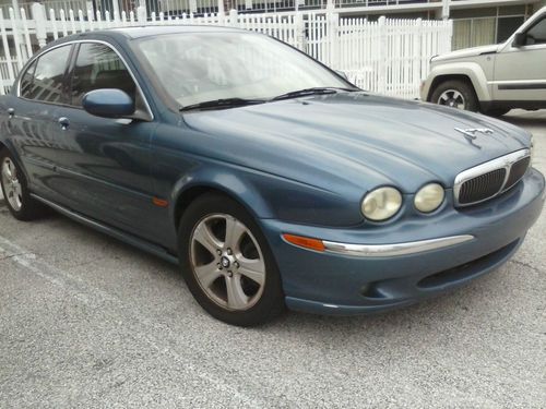 2002 jaguar x-type base sedan 4-door 3.0l (no reserve)