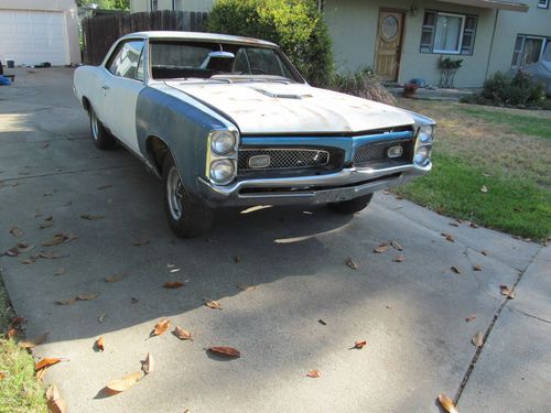 1967 pontiac gto, ac 4 speed, project  phs