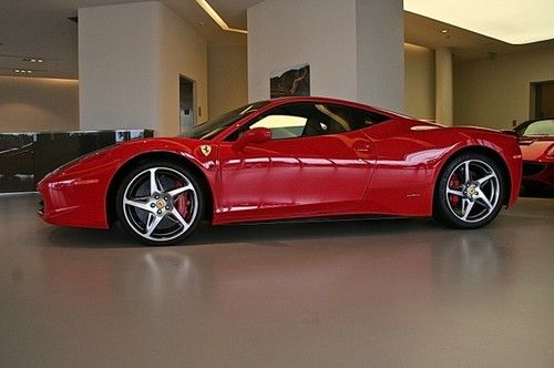 2011 ferrari 458 italia base coupe 2-door 4.5l