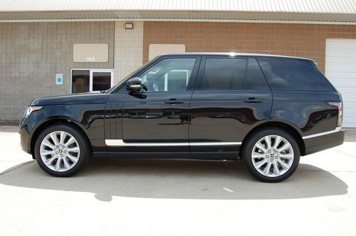 2014 landrover rangerover, supercharged,  black, brand new