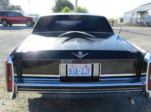 1984 cadillac deville limo black