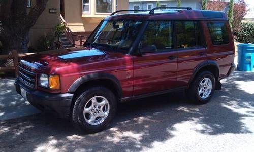 One-owner california rust free 2000 land rover discovery ii rare sd edition