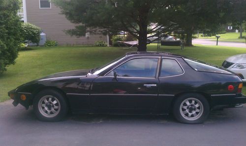 1977 black porsche 624