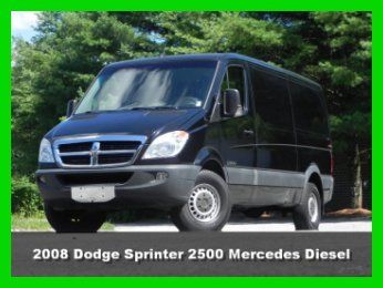 2008 dodge sprinter van 2500 cargo van 3.0l crd mercedes turbo diesel 144"wb ac