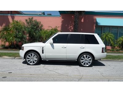 2011 land rover range rover autobiography, supercharged, nav, sunroof