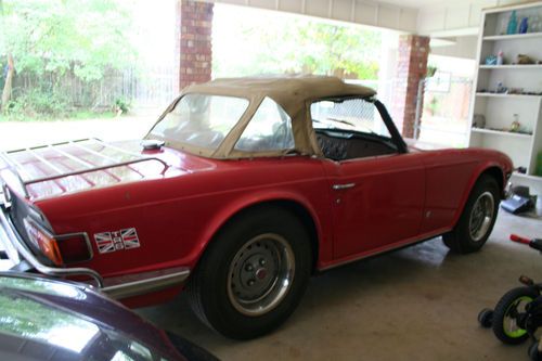 1974 tr-6, 4 speed.  good driver.