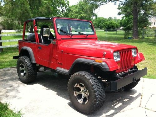 1993 jeep wrangler base sport utility 2-door 2.5l