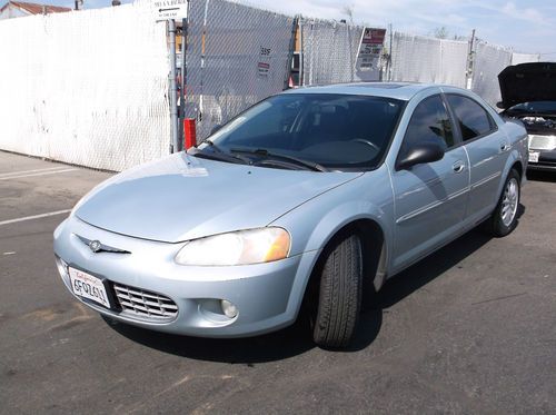 2002 chrysler sebring, no reserve