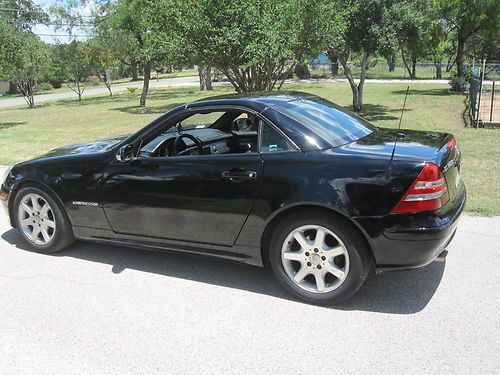 2004 mercedes-benz slk 230 hardtop convertible kompressor