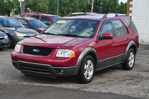 81k awd 3rd row runs/drives like new leather sunroof sel trim taurus 07 08 05