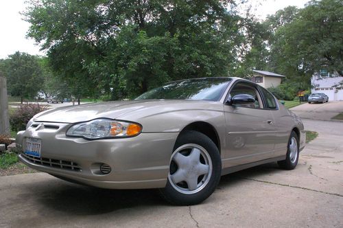 2003 chevrolet monte carlo ls sport coupe 2-door 3.4l