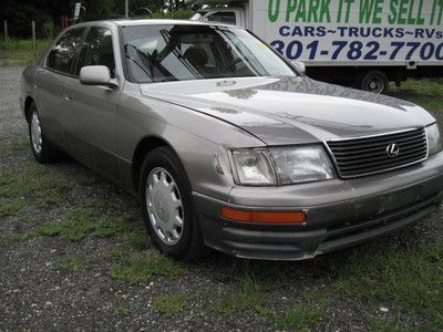 1995  lexus ls 400 leather sunroof  low miles runs well