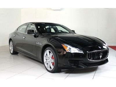 New! 2014 demo quattroporte, nero/nero v8 lots of power!! value price buy now