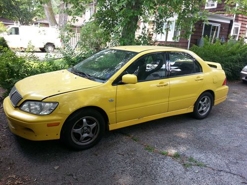 2003 mitsubishi lancer oz rally sedan 4-door 2.0l   not running  bad trans