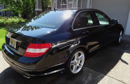 2009 mercedes-benz c300 43k sport luxury sedan low miles clean title