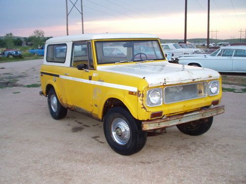 1971 ihc international scout 800b four wheel drive 4x4