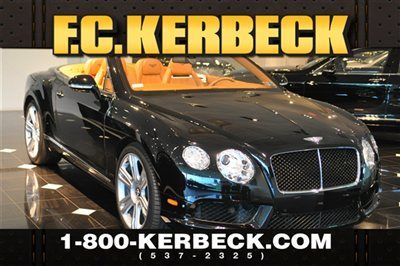 2013 bentley continental gtc convertible-driven only 5571 miles-factory warranty