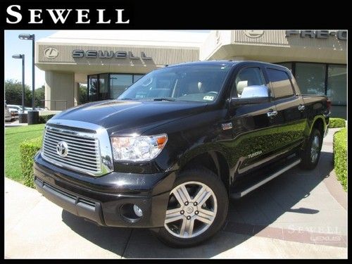 2011 tundra limited navi jbl bluetooth sunroof 5.7 l low miles!