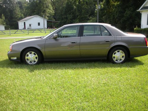 2001 cashmere cadillac deville *no reserve* *flawless condition &amp; cold a/c*