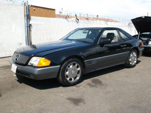 1990 mercedes sl500, no reserve