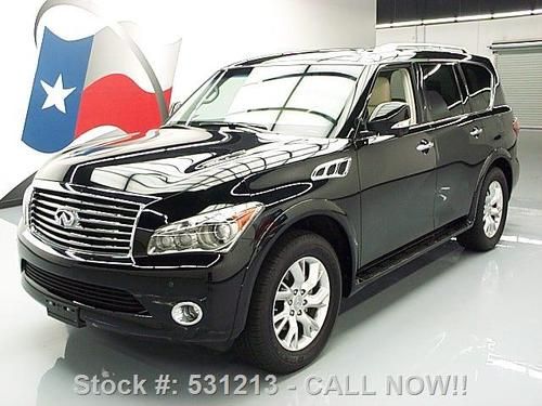 2013 infiniti qx56 7-pass sunroof nav rear cam 20's 12k texas direct auto