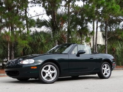 1999 maxda miata mx-5 * no reserve * clean low miles florida 5 spd dont miss