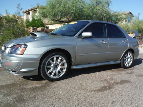 2005 subaru impreza wrx sti sedan awd 6sp low miles 1 owner