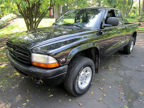 No reserve 2000 dodge dakota base extended cab pickup 2-door 4.7l no reserve