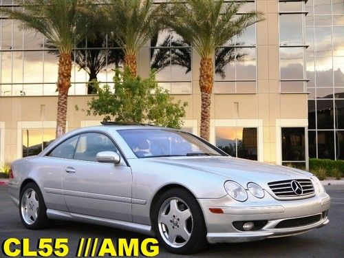 2001 mercedes cl55 ///amg only 69k actual super clean absolute sale *no reserve*
