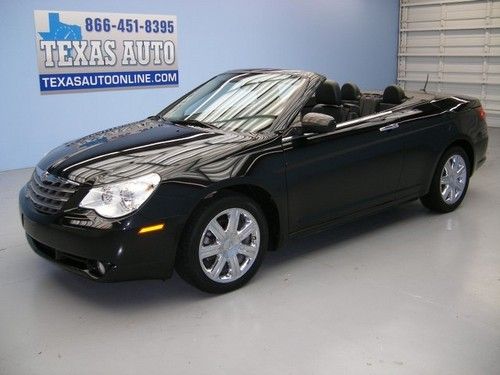 We finance!!!  2010 chrysler sebring limited convertible nav leather texas auto