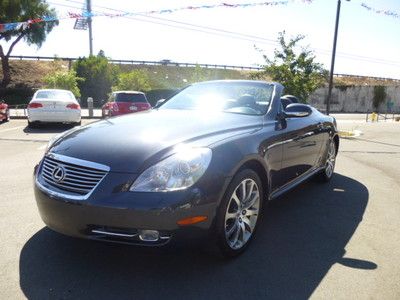 2007 lexus sc430 pebble beach wheels 58k no reserve salvage w history pics