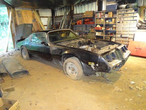 1979 pontiac trans am gold special edition- barn car