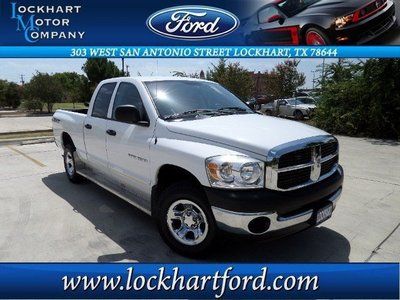 2007 dodge ram 1500 19k miles slt ffv 4.7l cd 4x4 crew cab tow package clean