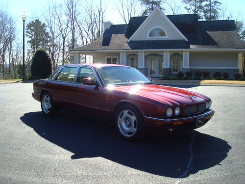 1997 jaguar xjr 99k miles red tan rare x300 xj6 supercharger well maintained