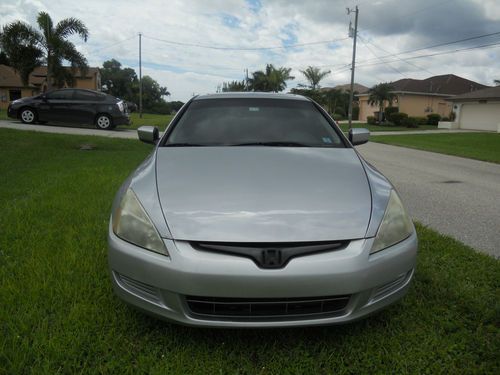 2004 honda accord coupe  3.0 v-tec