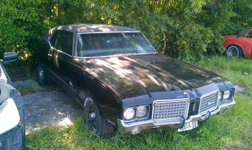 Black on black 72 olds