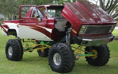 1979 cheverlet silverado c10 4x4 lifted custom ......no reserve..........