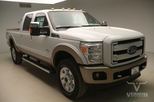 2014 king ranch crew 4x4 fx4 navigation sunroof leather heated 20s aluminum