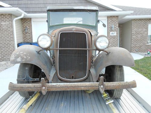 Solid 1934 ford pickup