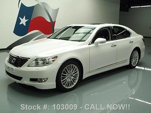 2011 lexus ls460 sport comfort sunroof nav rear cam 33k texas direct auto