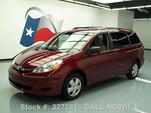 2010 toyota sienna le 8-pass third row roof rack 71k mi texas direct auto