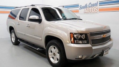 Suburban ltz, z71, leather, navigation, rear dvd, loaded, warranty, we finance!