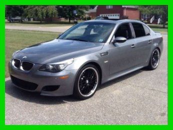 2008 bmw m5 5l v10 40v rwd sedan premium sunroof heated leather keyless entry cd