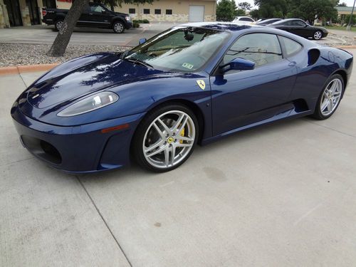 2006 ferrari f430 pristine condition! rare tour de france blue color!
